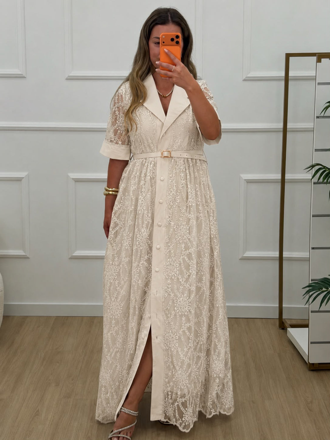 VESTIDO RENDADO