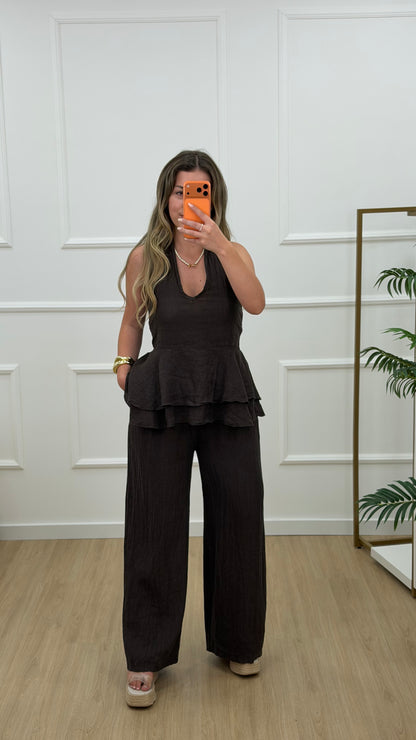 CALÇA ALINHADA