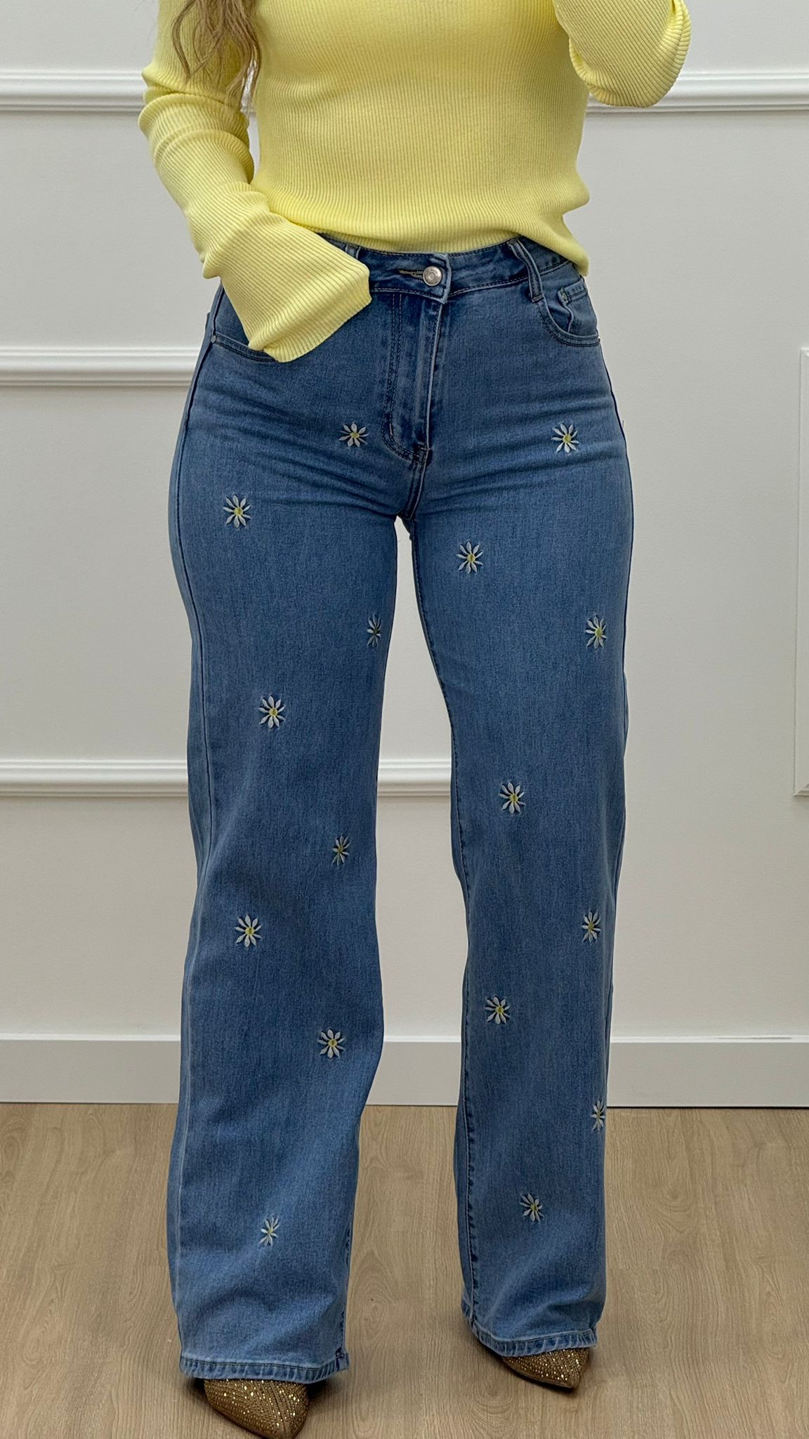 CALÇA MARGARIDAS