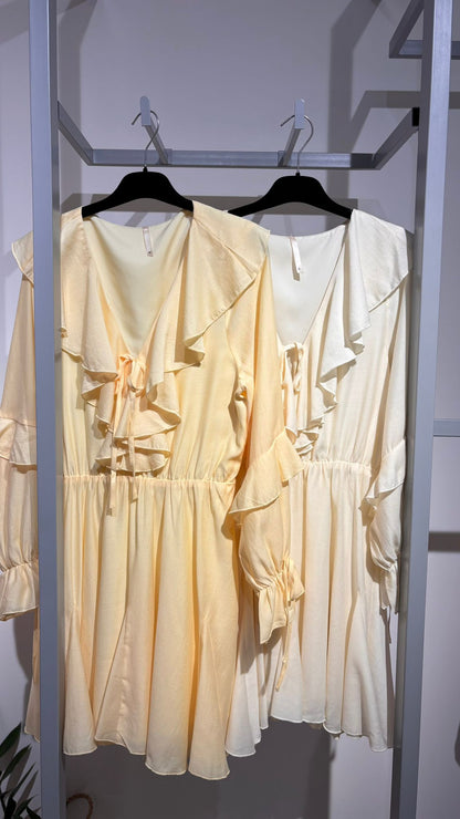 VESTIDO CURTO FOLHO