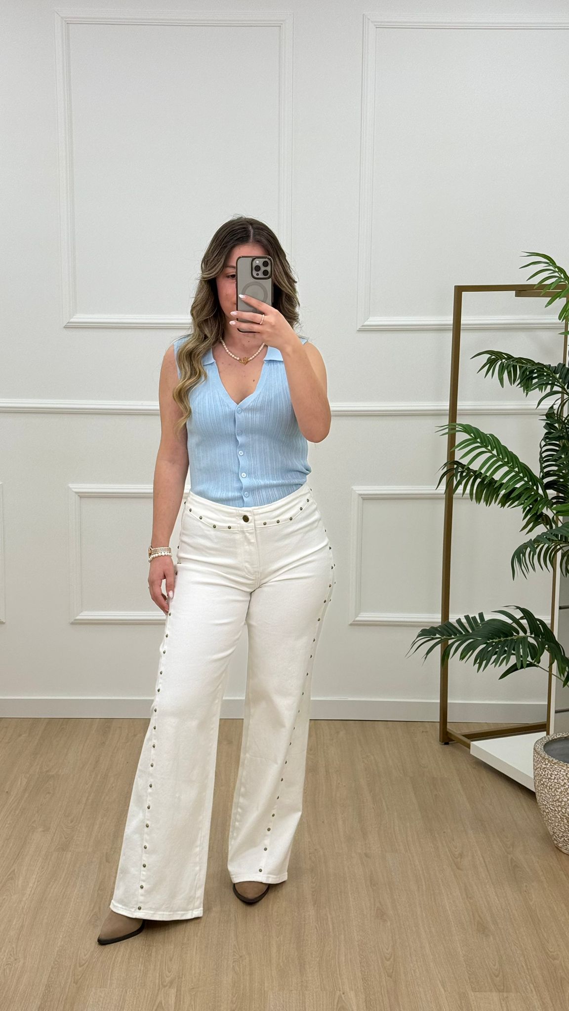 CALÇA C/TACHAS