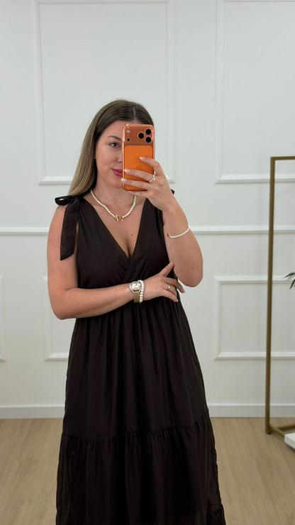 VESTIDO ALÇAS LAÇO