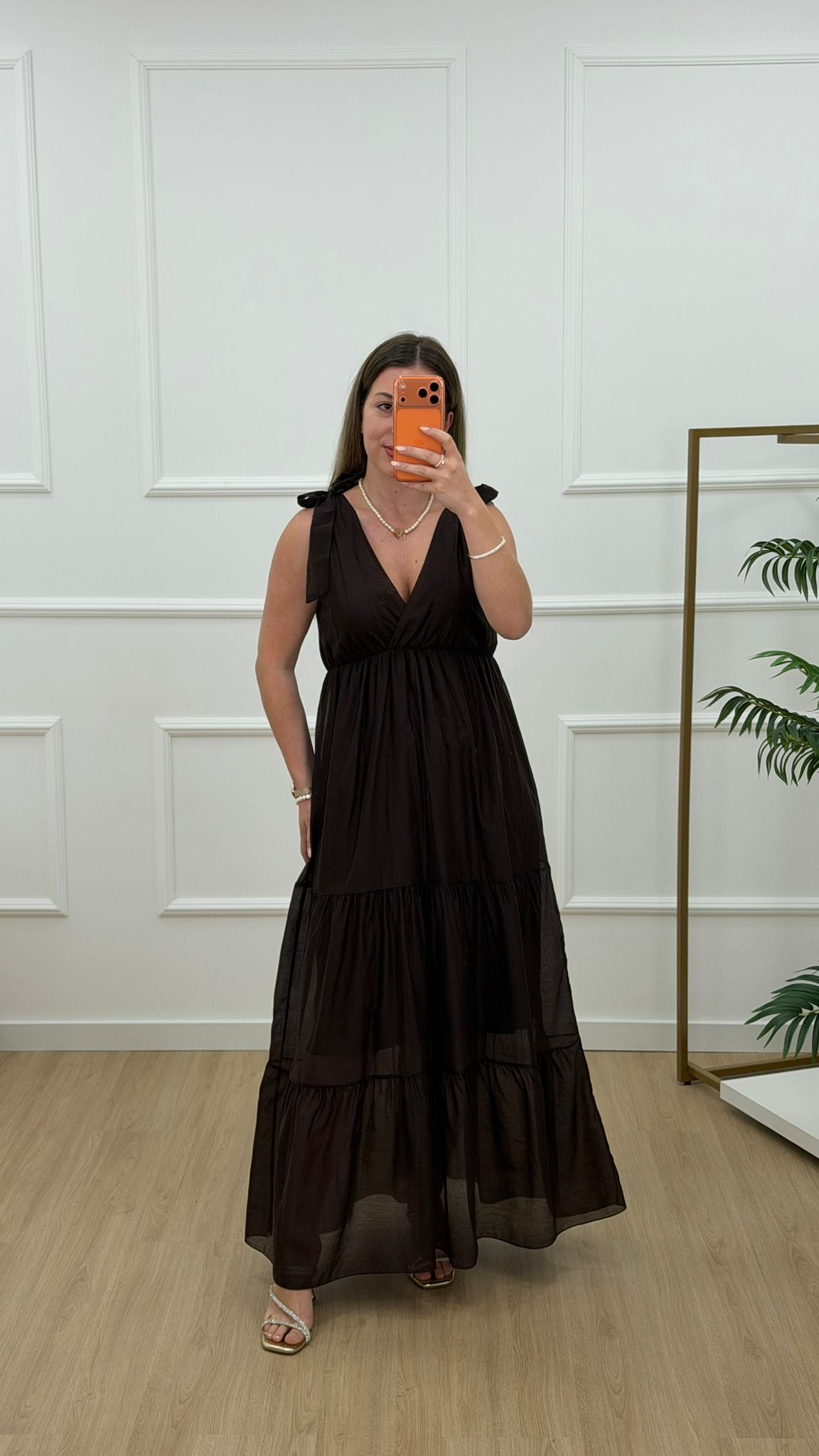 VESTIDO ALÇAS LAÇO