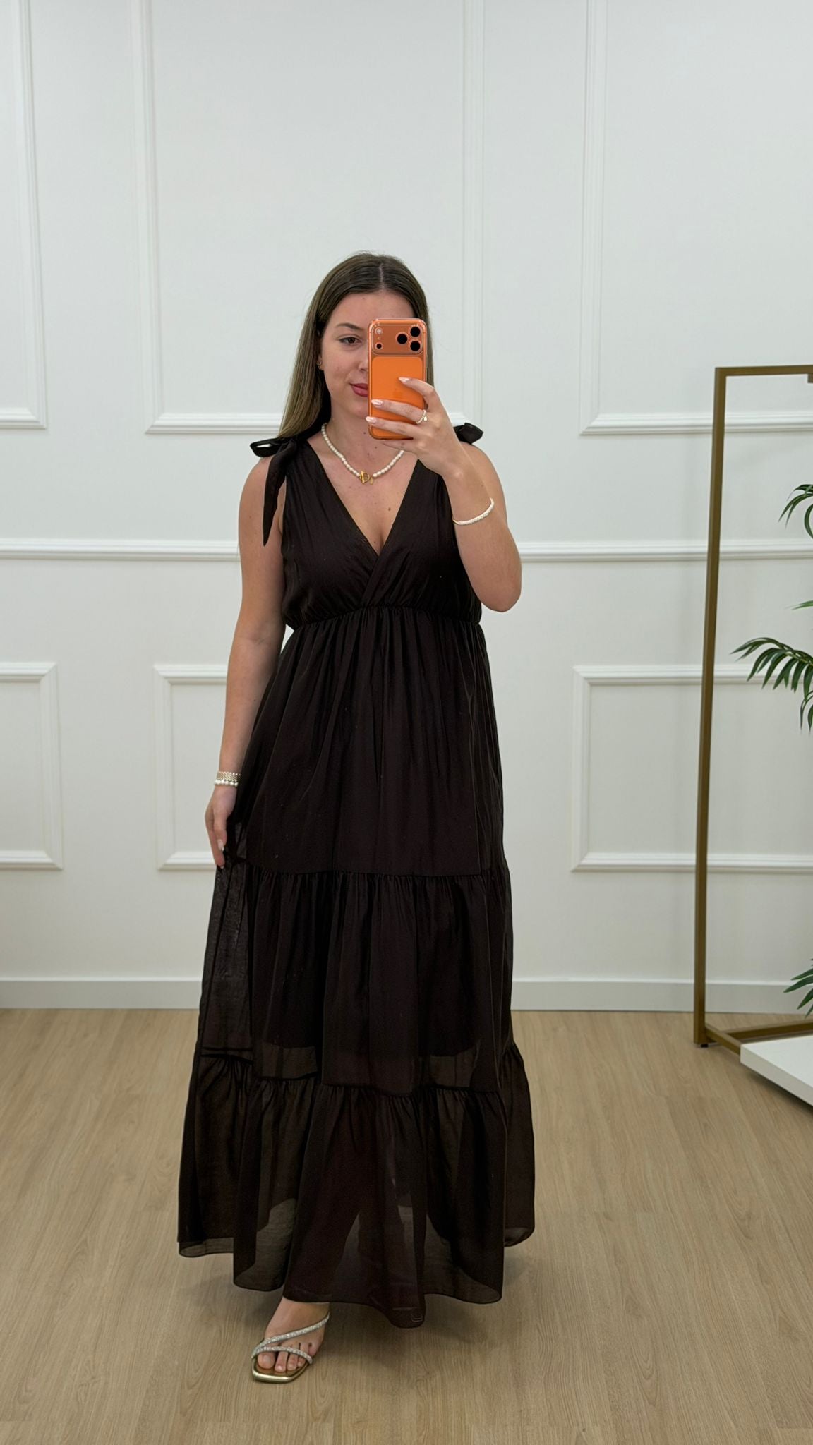 VESTIDO ALÇAS LAÇO