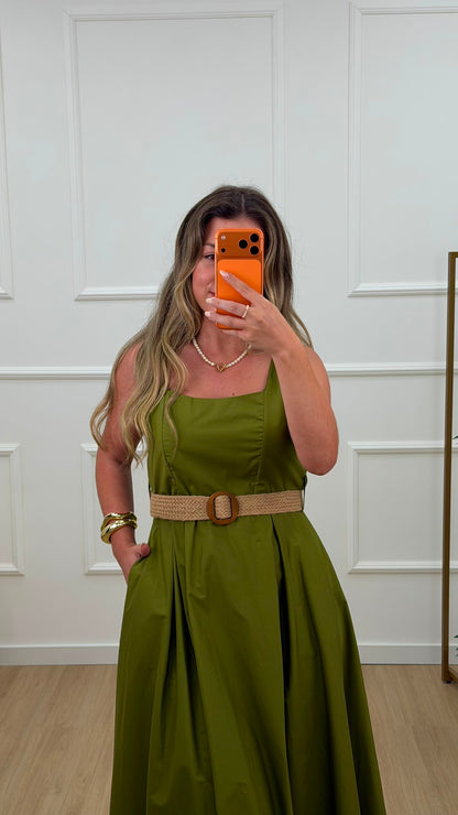 VESTIDO C/ CINTO