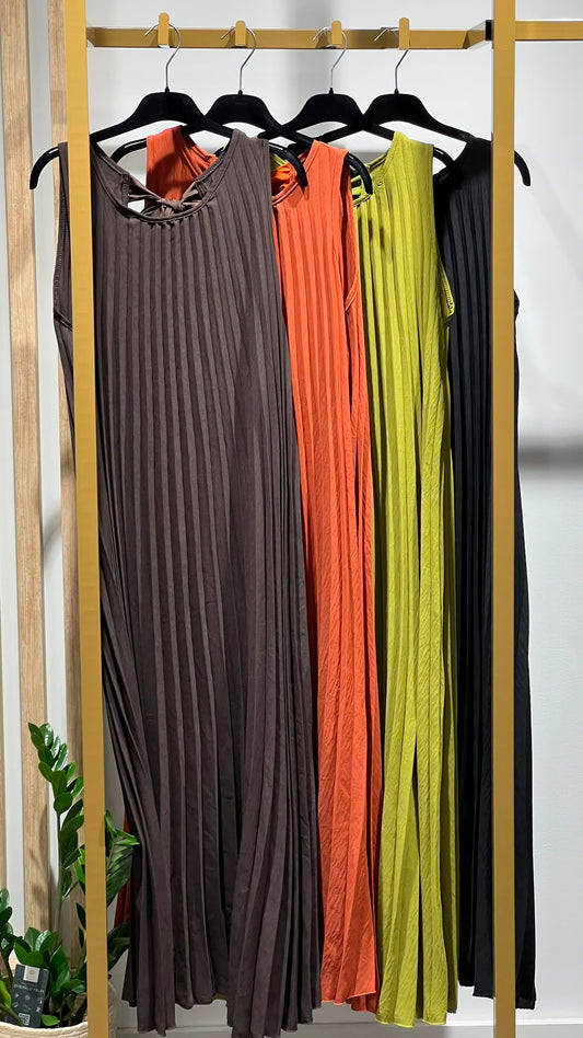 VESTIDO PLISSADO