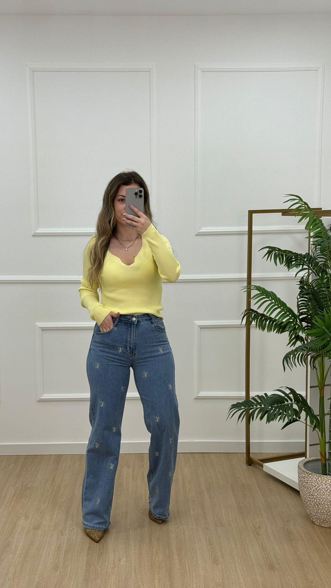 CALÇA MARGARIDAS