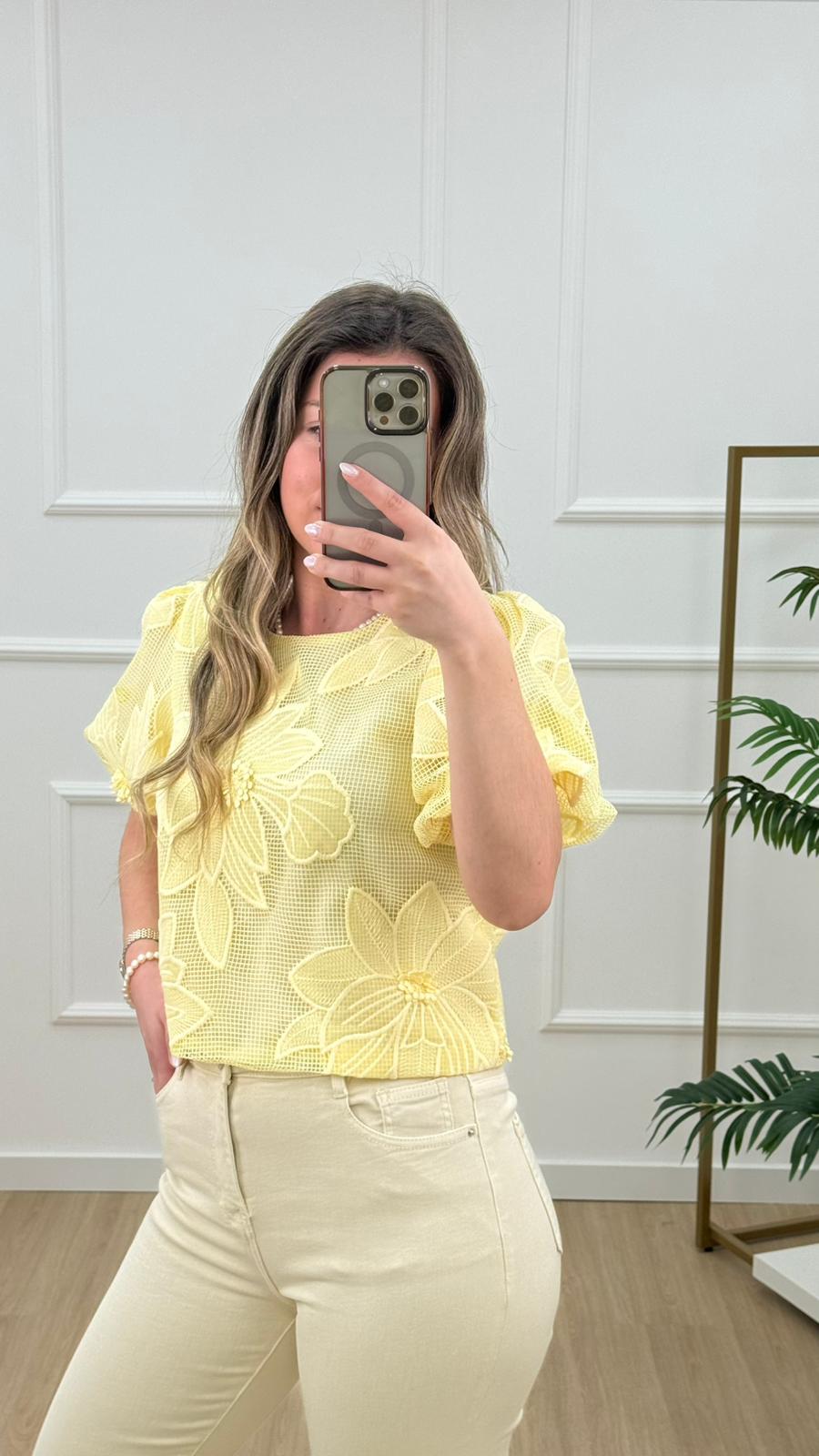 BLUSA MANGA CURTA