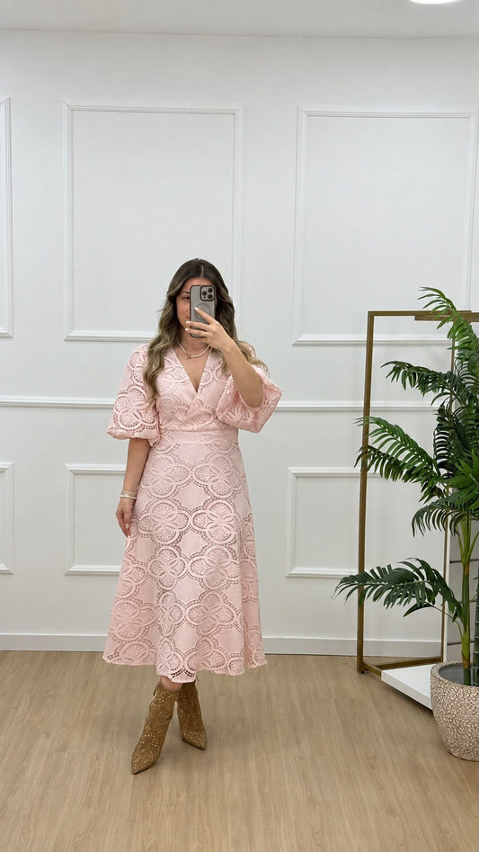VESTIDO RENDADO