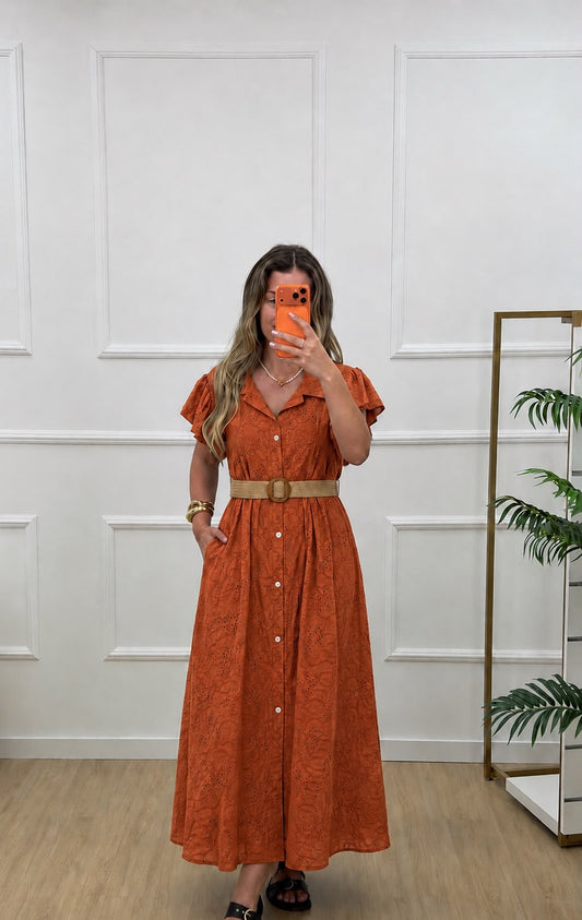 VESTIDO BORDADO