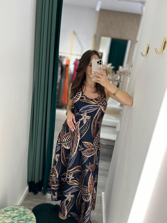 VESTIDO FLUIDO FLORIDO