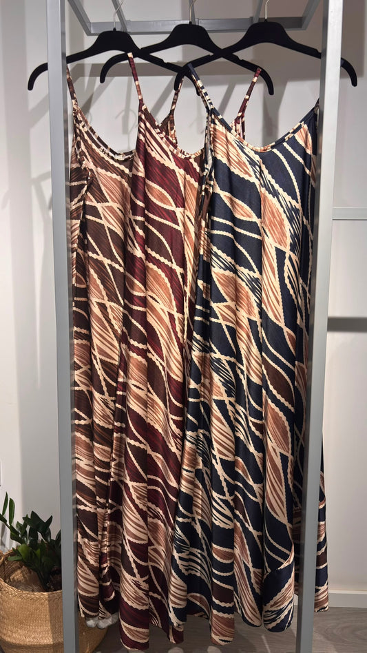 VESTIDO ESTAMPADO FLUIDO