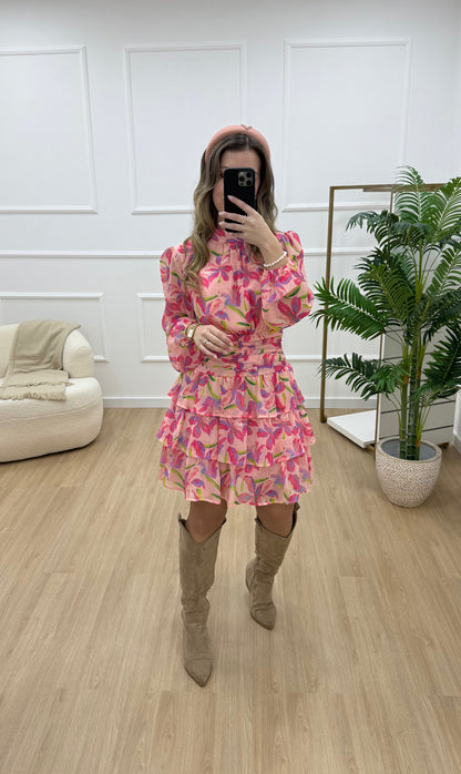 VESTIDO CURTO FLORIDO